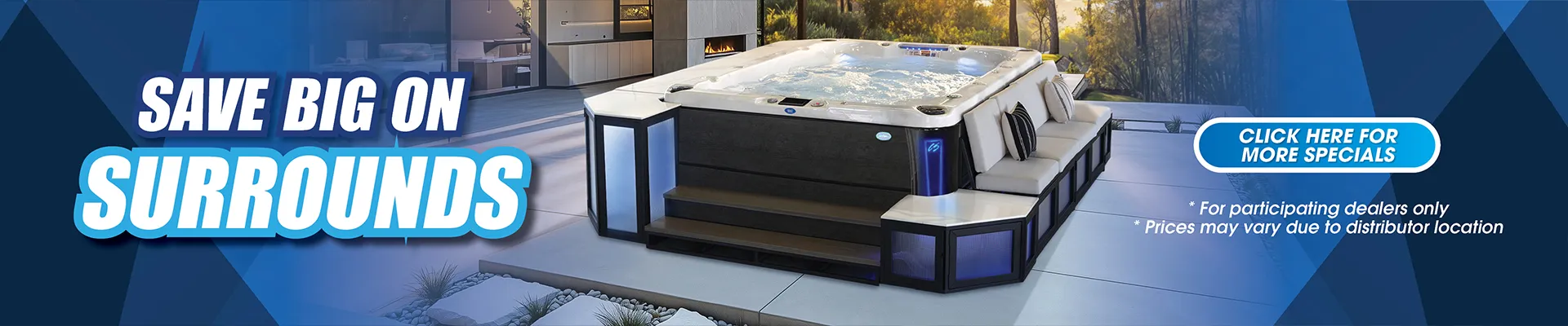 Calspas hot tub being used in a family setting - Virginia Beach